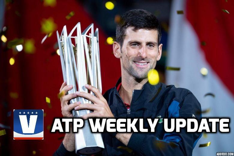 ATP Weekly Update week 41: Novak Djokovic returning to dominance