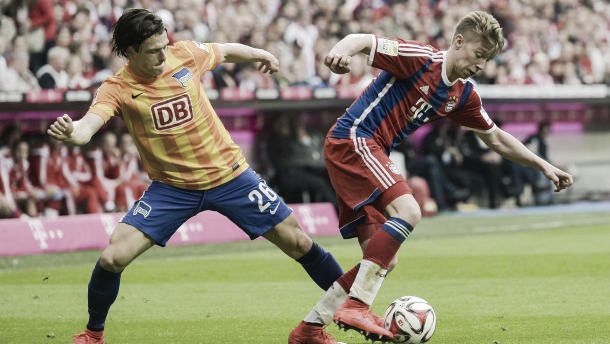 Hertha BSC set to sign Bayern's Mitchell Weiser