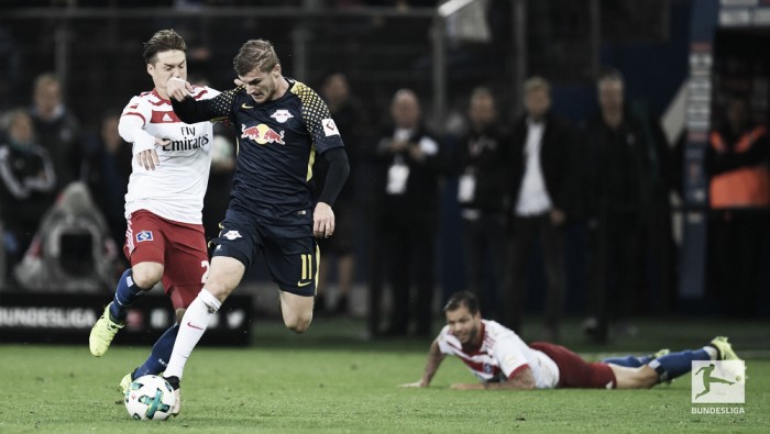 L'Amburgo non può nulla contro Keita e Werner: il Lipsia domina e vince 0-2