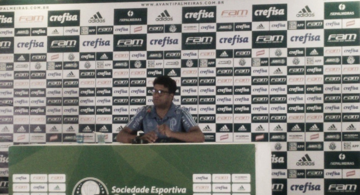 Após vitória do Palmeiras, técnico interino Wesley Carvalho brinca: “Que bom que acertei”