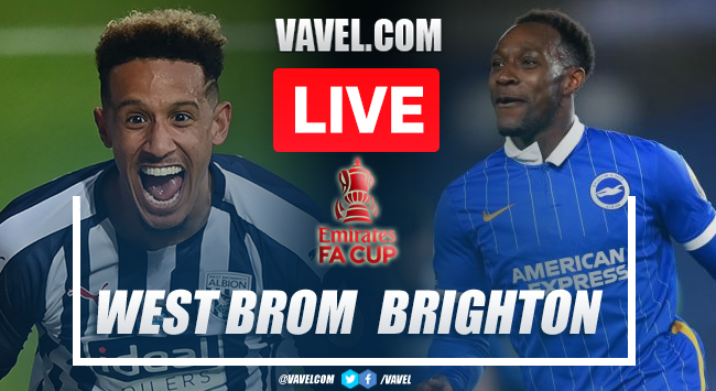 Goals and Highlights: West Bromwich 1-2 Brighton in FA Cup 2022