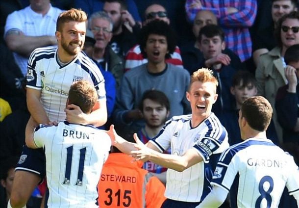 Crystal Palace 0-2 West Brom: Pulis halts in-form Eagles as Baggies resillient