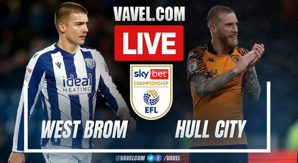 West Bromwich vs Hull City LIVE Score Updates (3-0)