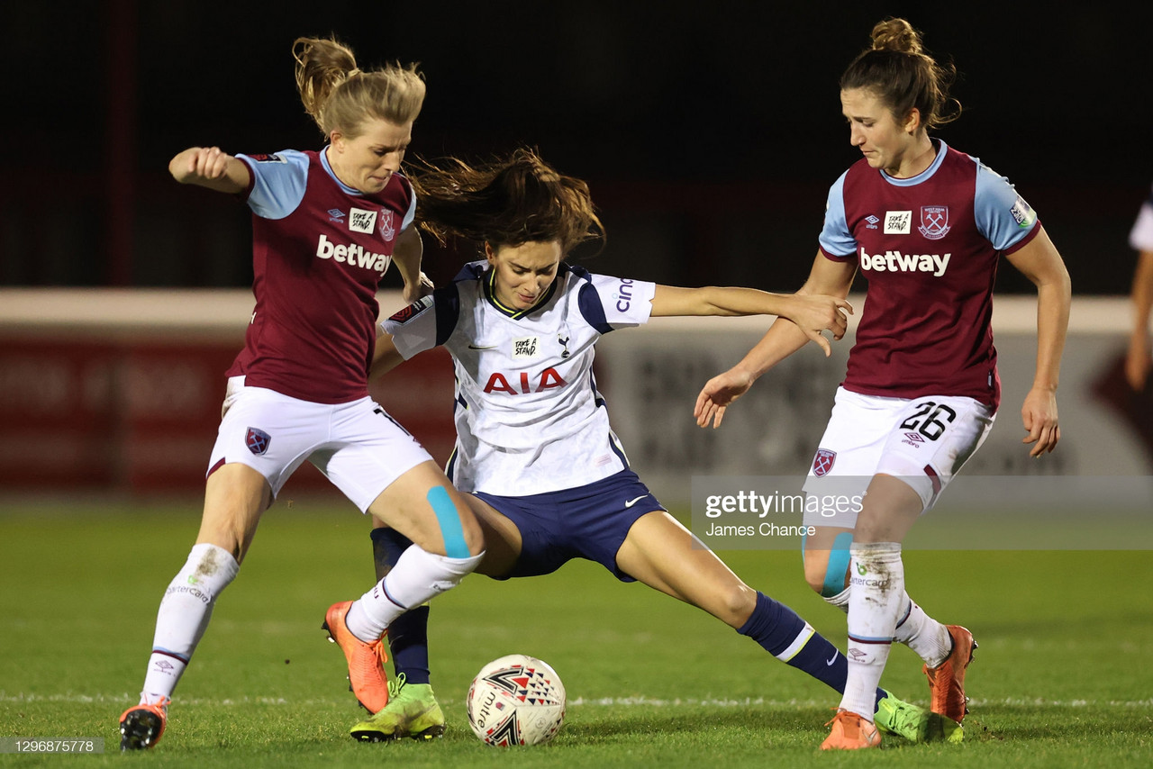 West Ham 0-1 Spurs: Quinn's first-half strike secured a winning start under Rehanne Skinner 