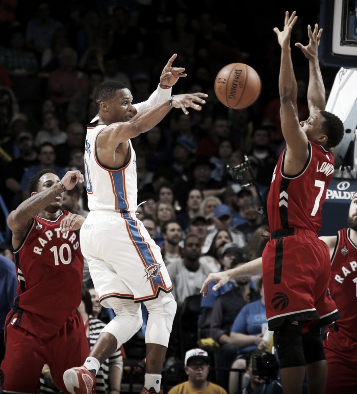 Toronto Raptors look to bounce back vs Oklahoma City Thunder