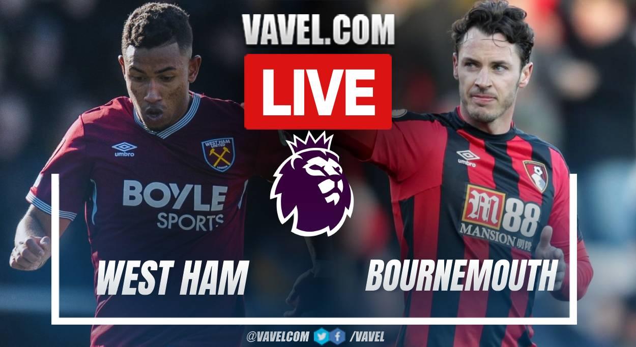 West Ham vs Bournemouth LIVE Score Updates: Very even match (0-0)