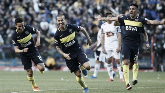 Boca goleó al 'Cervecero' Boca goleó al 'Cervecero'
