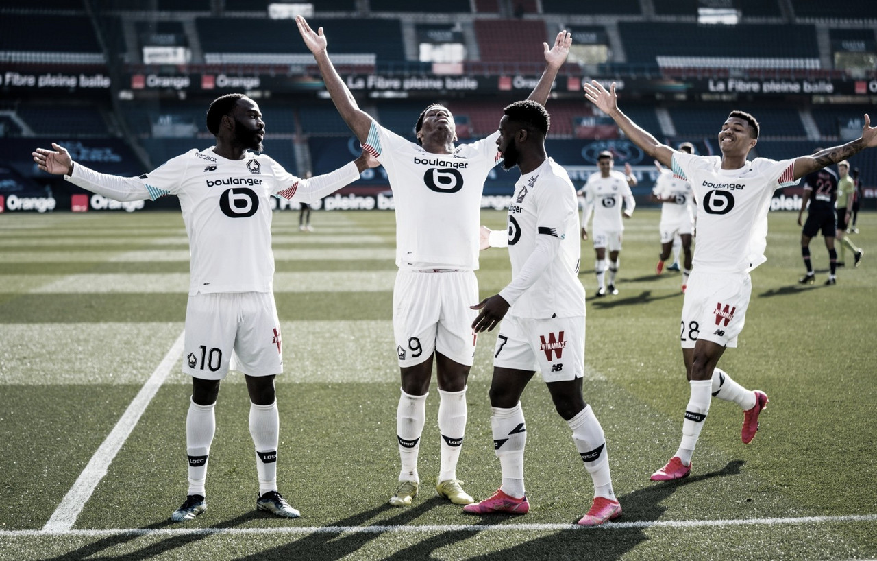 Fatal nas finalizações, Lille vence PSG e retoma liderança da Ligue 1