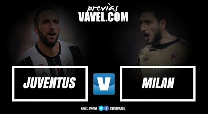 No quarto clássico da temporada, Juventus e Milan se enfrentam em Turim