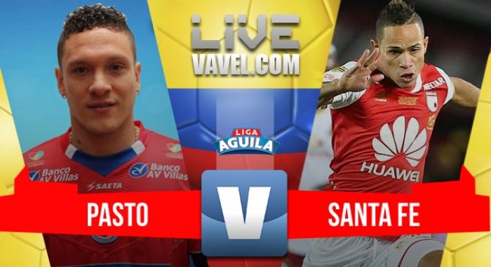 Deportivo Pasto se impone 3x1 ante un Santa Fe confundido Deportivo Pasto se impone 3x1 ante un Santa Fe confundido