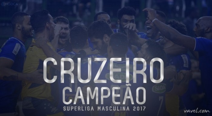 É penta! Cruzeiro vence Taubaté e conquista Superliga Masculina pela quinta vez