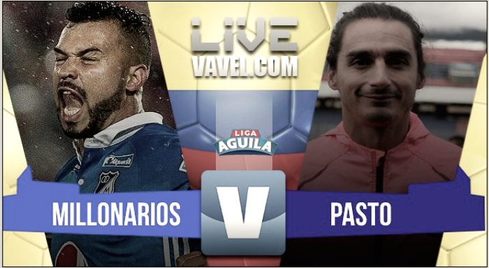 Millonarios vs Deportivo Pasto en vivo y en directo online por la Liga Águila 2017-II (1-0) Millonarios vs Deportivo Pasto en vivo y en directo online por la Liga Águila 2017-II (1-0)