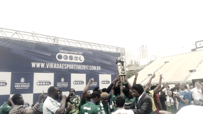 Nigéria é campeã da Copa dos Refugiados e atleta elogia: "É um jogo que pode mudar minha vida"
