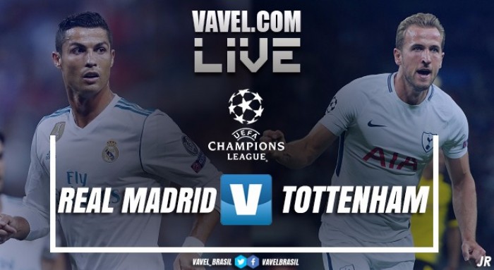 Resultado Real Madrid x Tottenham na Uefa Champions League 2017 (1-1)