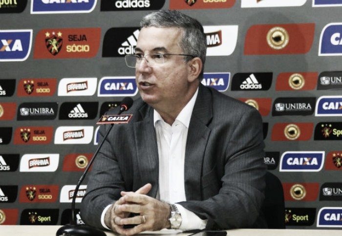 Presidente do Sport anuncia
reformulação de diretoria de futebol do Leão