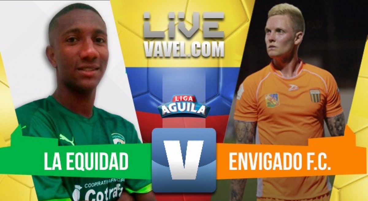 La Equidad vs Envigado FC en vivo y en directo por la Liga Águila 2018-I (0-0)