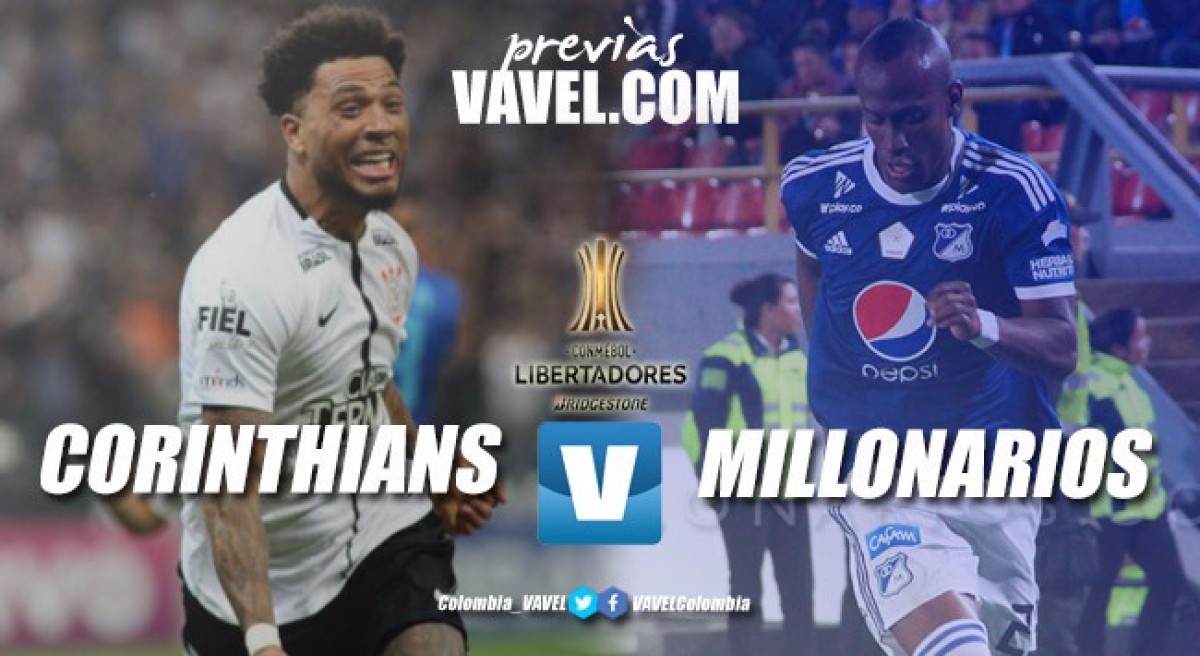 Previa Corinthians - Millonarios: A Brasil por la clasificación Previa Corinthians - Millonarios: A Brasil por la clasificación