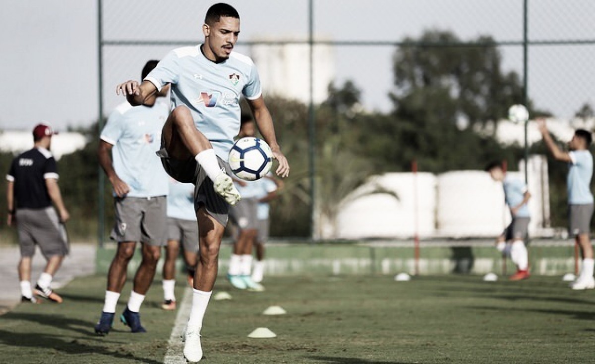Novo esquema tático do Fluminense anima Gilberto: "Vamos voltar mais fortes" Novo esquema tático do Fluminense anima Gilberto: "Vamos voltar mais fortes"
