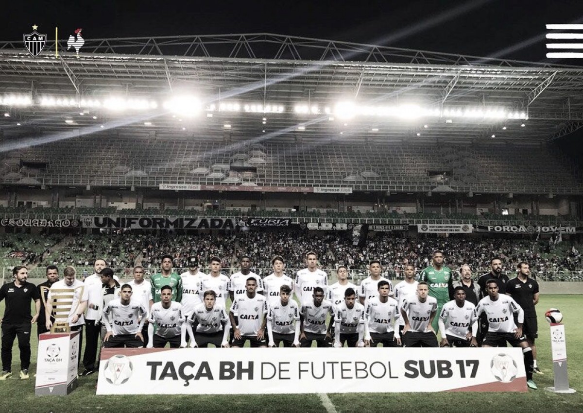 Fluminense sai na frente, mas Atlético-MG vira partida e se sagra hexacampeão da Taça BH Sub-17