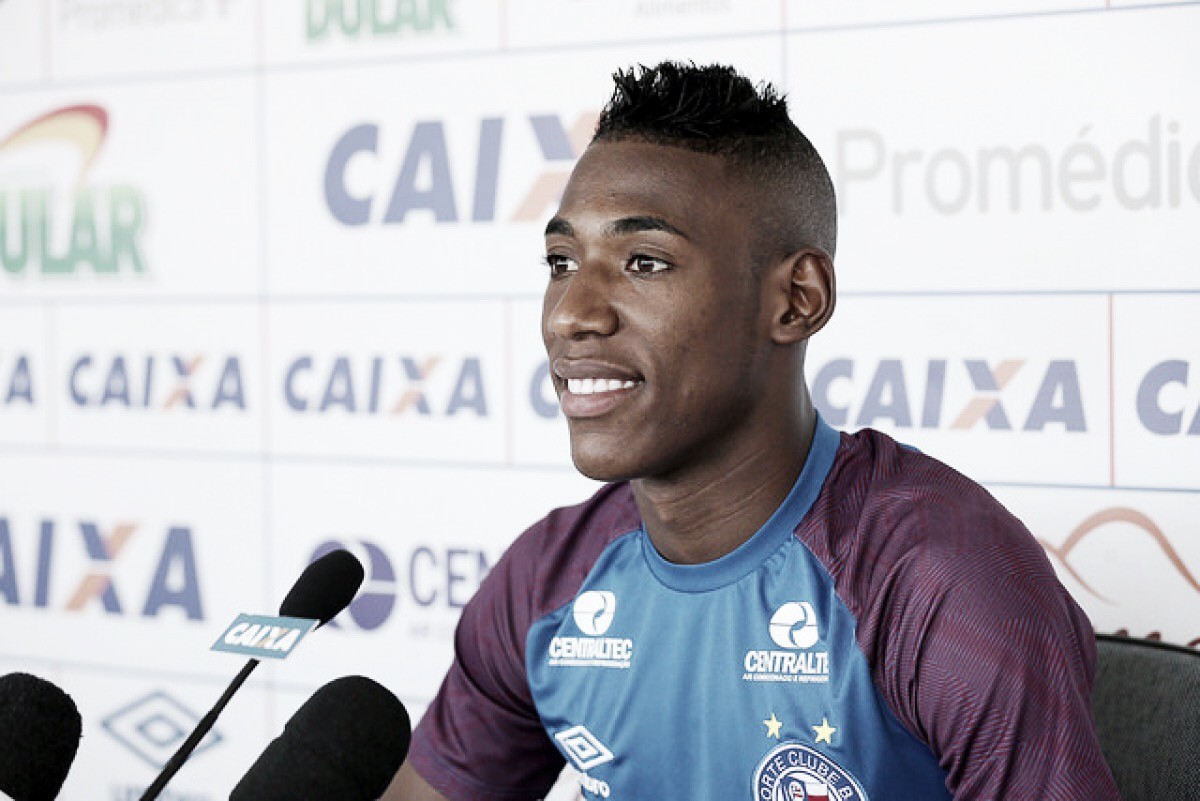 Léo pede paciência sobre evolução do Bahia e comenta gol nos acréscimos contra Atlético-MG