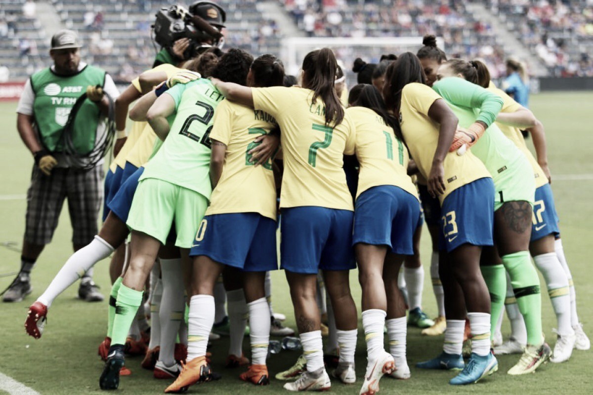 Brasil e EUA se enfrentam em busca do título no Torneio das Nações Feminino Brasil e EUA se enfrentam em busca do título no Torneio das Nações Feminino