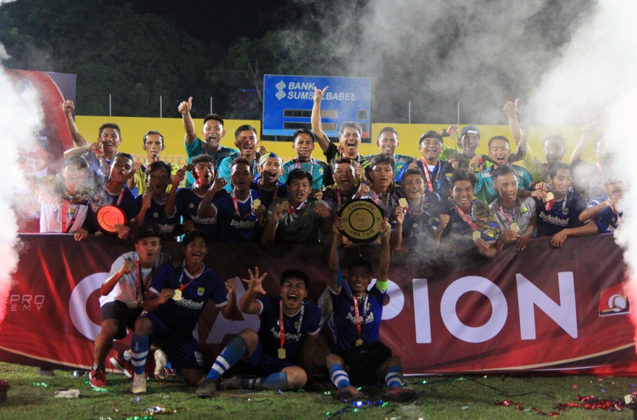 Persib Bandung Juara Liga Elite Pro Academy U-16