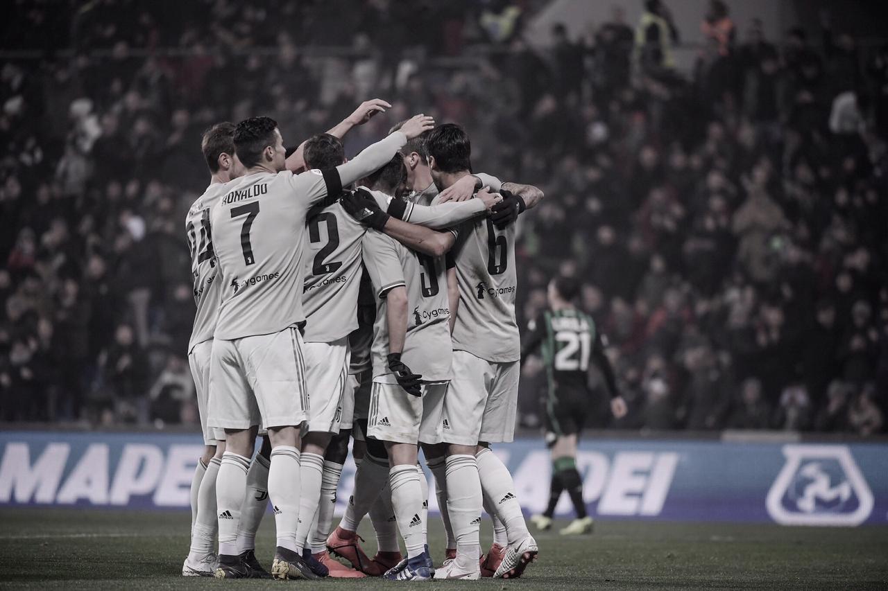 Em noite de Cristiano Ronaldo, Juventus vence Sassuolo e dispara na liderança
