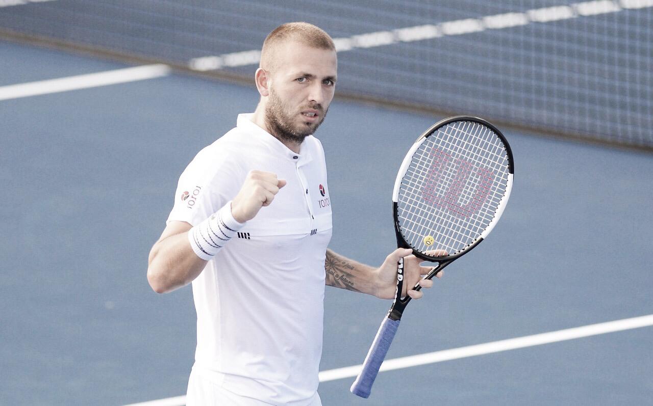 Vindo do qualifying, Evans vira contra Isner e está na final em
Delray Beach Vindo do qualifying, Evans vira contra Isner e está na final em
Delray Beach