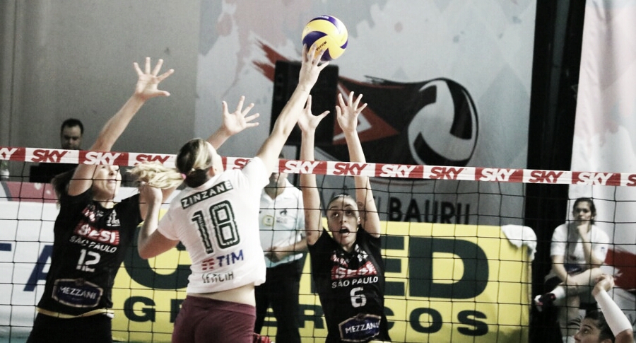 Fluminense vence Sesi Bauru fora de casa e vai aos playoffs da Superliga feminina Fluminense vence Sesi Bauru fora de casa e vai aos playoffs da Superliga feminina