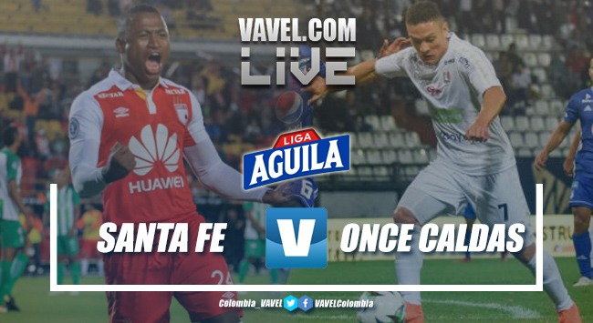 Resumen Independiente Santa Fe vs Once Caldas por la Liga Aguila 2019 (0-2)