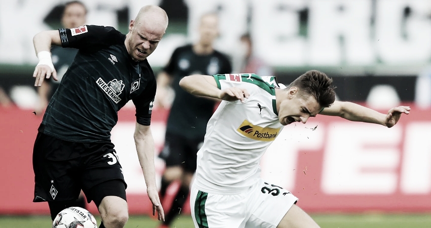 M'gladbach empata com Werder Bremen e ambos tropeçam em seus objetivos na Bundesliga