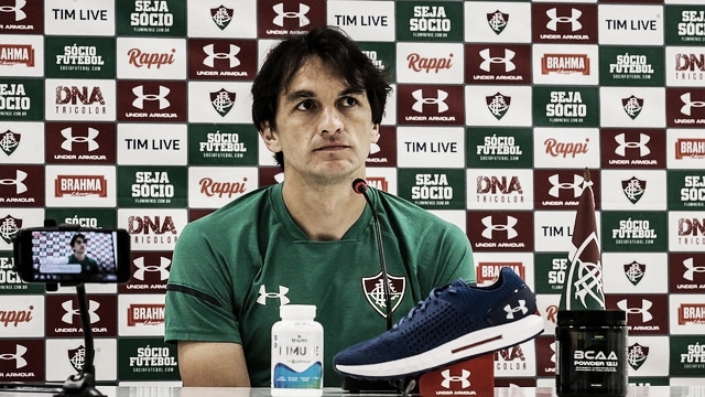 Matheus Ferraz fala sobre partida do Fluminense pela Copa do Brasil: “Fazer
um jogo seguro e tranquilo” Matheus Ferraz fala sobre partida do Fluminense pela Copa do Brasil: “Fazer
um jogo seguro e tranquilo”