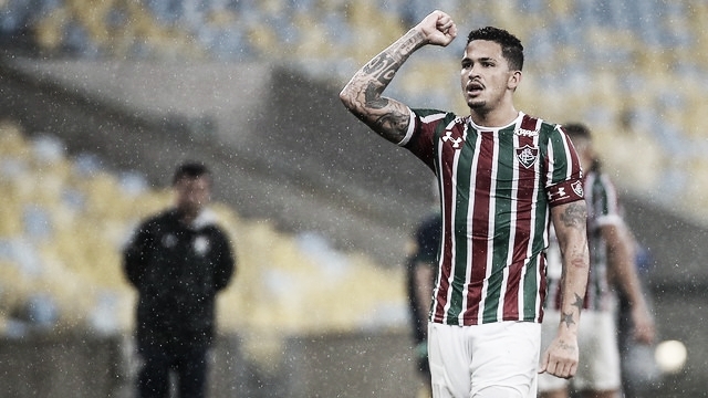 Luciano comemora gol e classificação do Flu na Copa do Brasil: “Para
lavar a alma”