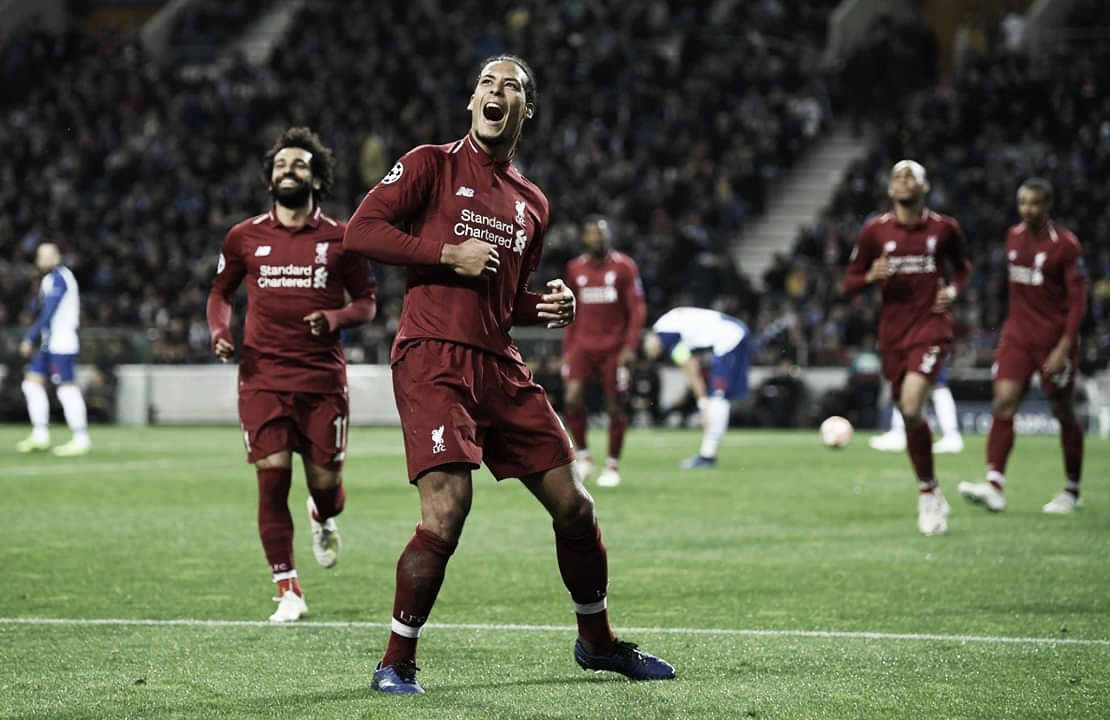 Liverpool goleia Porto e avança às semifinais da Champions League