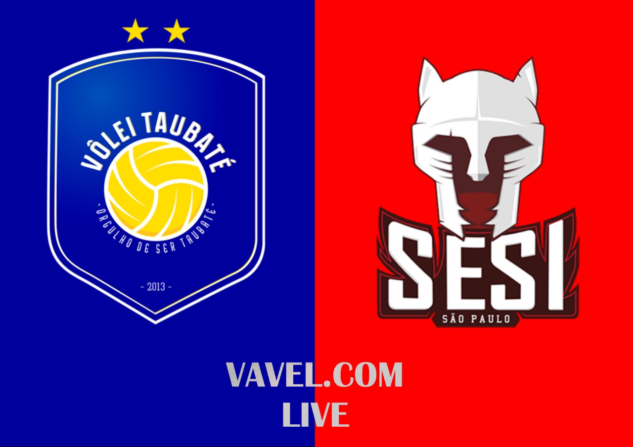 Resultado Taubaté x Sesi-SP pela final da Superliga Masculina (3-0) Resultado Taubaté x Sesi-SP pela final da Superliga Masculina (3-0)