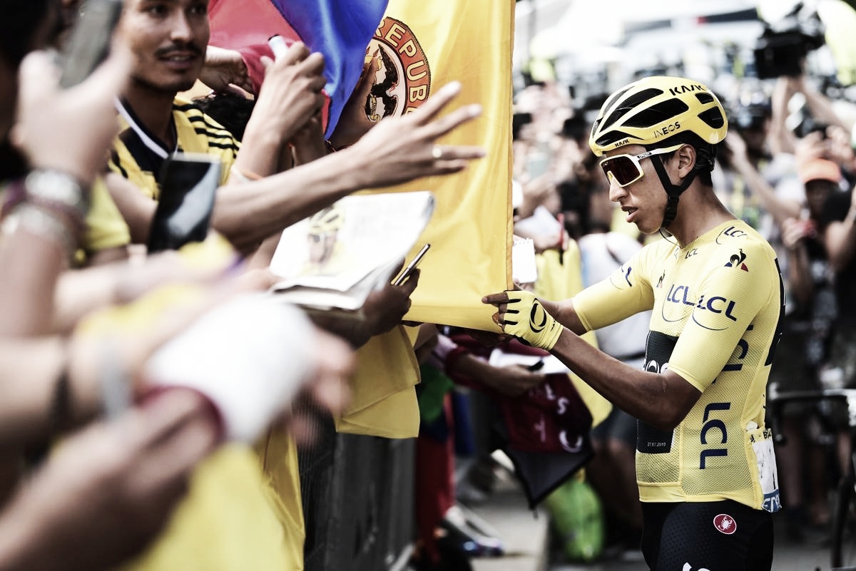 Egan Bernal: "Estoy orgulloso de ser el primero en ganar el Tour" Egan Bernal: "Estoy orgulloso de ser el primero en ganar el Tour"