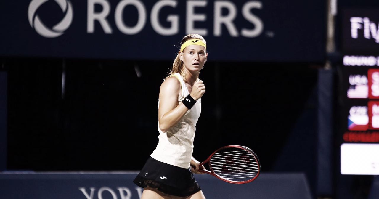 Bouzkova surpreende, elimina Stephens e avança no WTA de Toronto