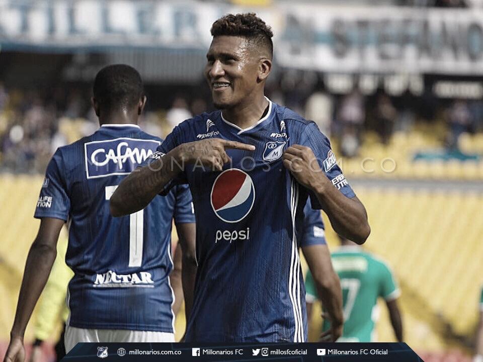 José Guillermo Ortiz: “Feliz por el resultado,
aquí no es Ortiz sino Millonarios”