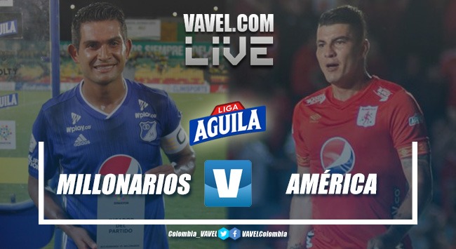 Resumen Millonarios vs. América de Cali por la Liga Aguila 2019-II (1-2) Resumen Millonarios vs. América de Cali por la Liga Aguila 2019-II (1-2)