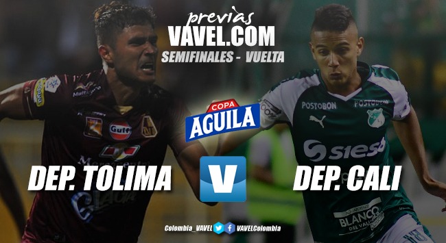 Previa Deportivo Cali vs. Deportes Tolima: mano a mano por un cupo a la final Previa Deportivo Cali vs. Deportes Tolima: mano a mano por un cupo a la final