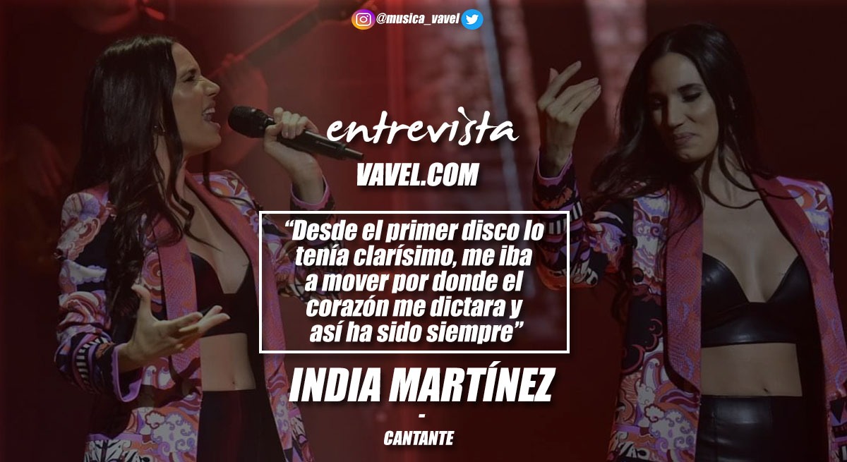 Entrevista. India Martínez: "Desde el primer disco lo tenía clarísimo, me iba a mover por donde el corazón me dictara y así ha sido siempre"