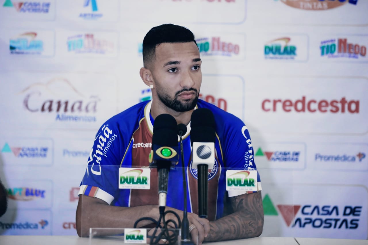 Clayson avalia dificuldades da Copa do Brasil e se diz confiante na preparação do Bahia Clayson avalia dificuldades da Copa do Brasil e se diz confiante na preparação do Bahia
