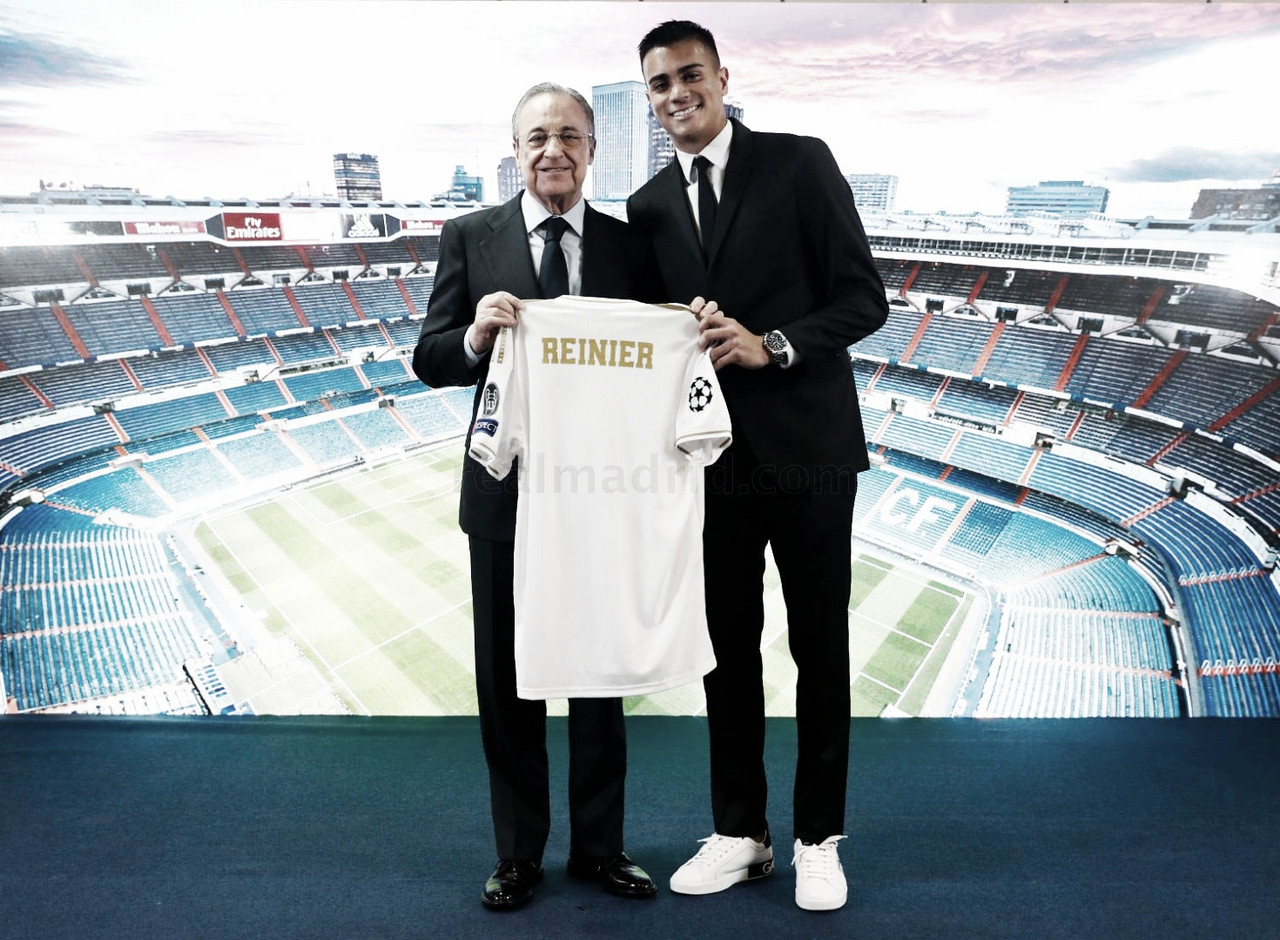 Reinier en su presentación: "Voy a dar la vida por el Real Madrid"