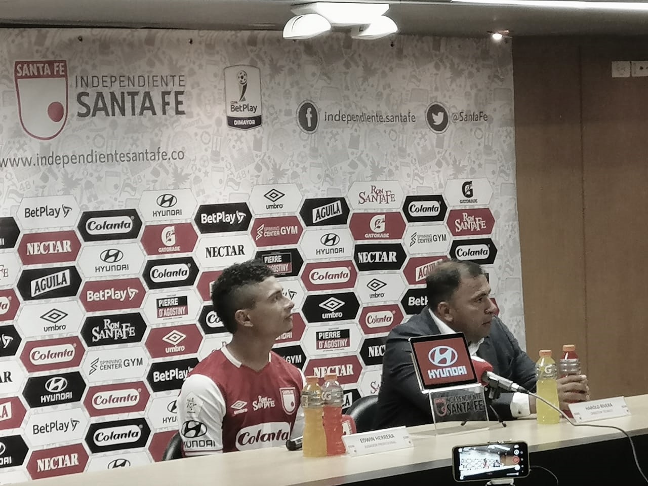Harold Rivera: "Da rabia como perdimos los tres puntos" Harold Rivera: "Da rabia como perdimos los tres puntos"