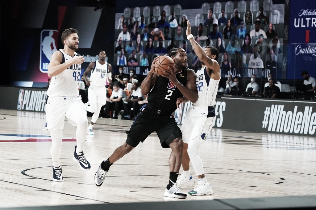 Com show de Kawhi Leonard, Clippers batem Mavericks e se classificam para semi do Oeste Com show de Kawhi Leonard, Clippers batem Mavericks e se classificam para semi do Oeste