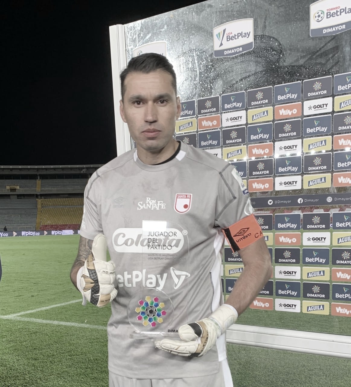 Leandro Castellanos, la figura en un partido deslucido Leandro Castellanos, la figura en un partido deslucido