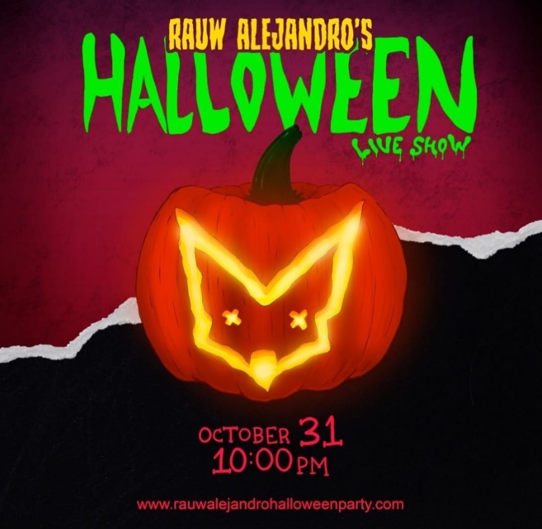 Rauw Alejandro te invita a su "Hallowen Live Show"