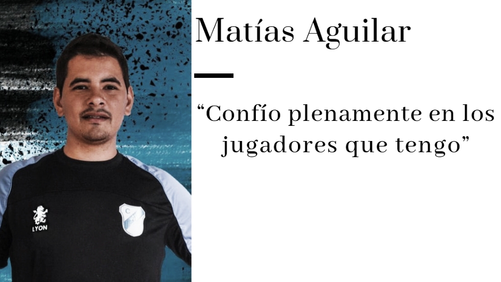 Entrevista. Matías Aguilar: “Espero cumplir con los objetivos” 