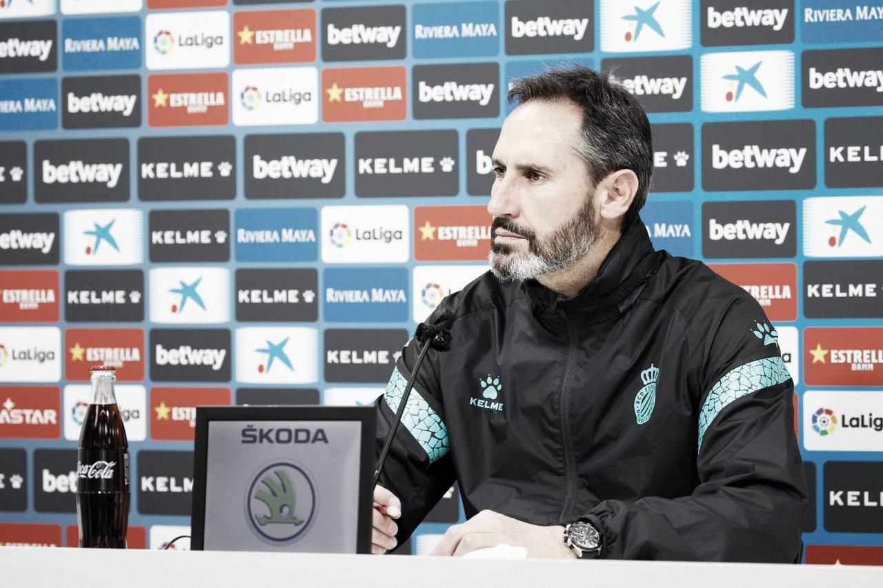Vicente Moreno: “Tenemos un partido para disfrutarlo y ganarlo”