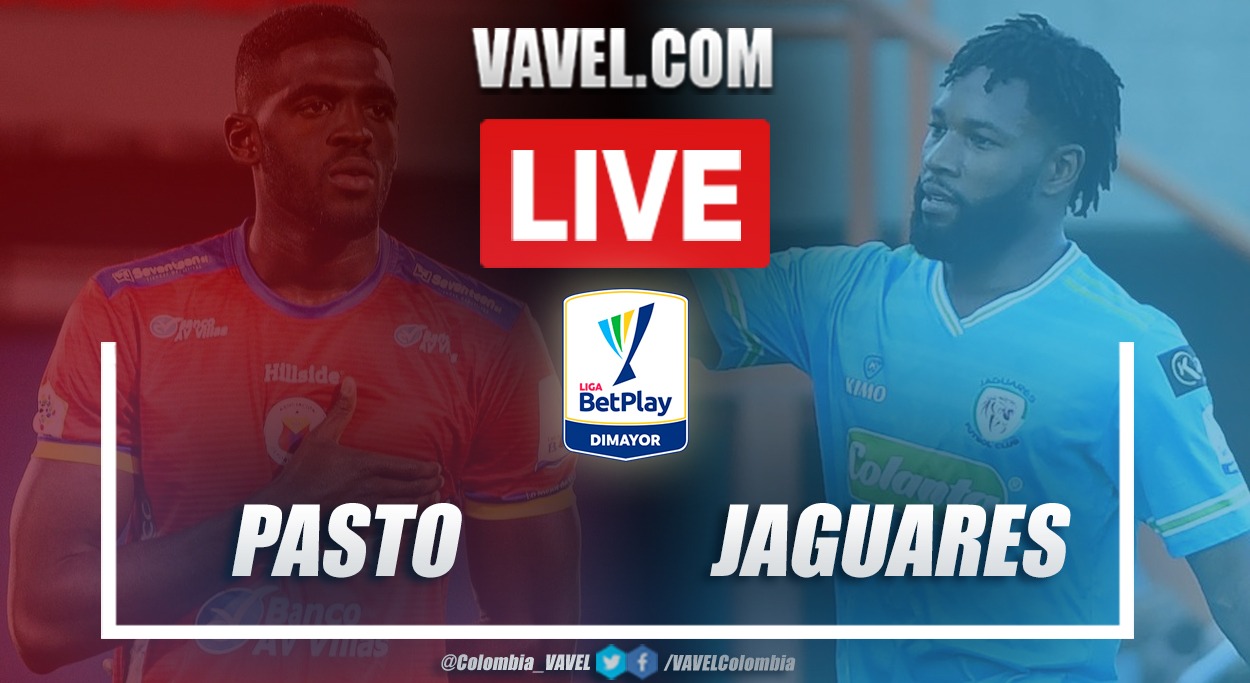 Resumen Deportivo Pasto vs Jaguares (2-2) en la fecha 8 de la Liga BetPlay 2021-I